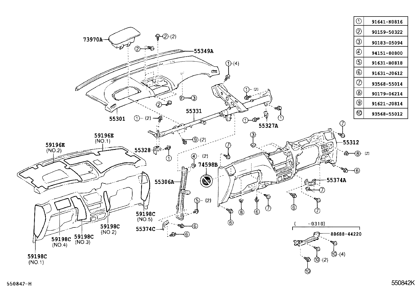 5919644020 TOYOTA