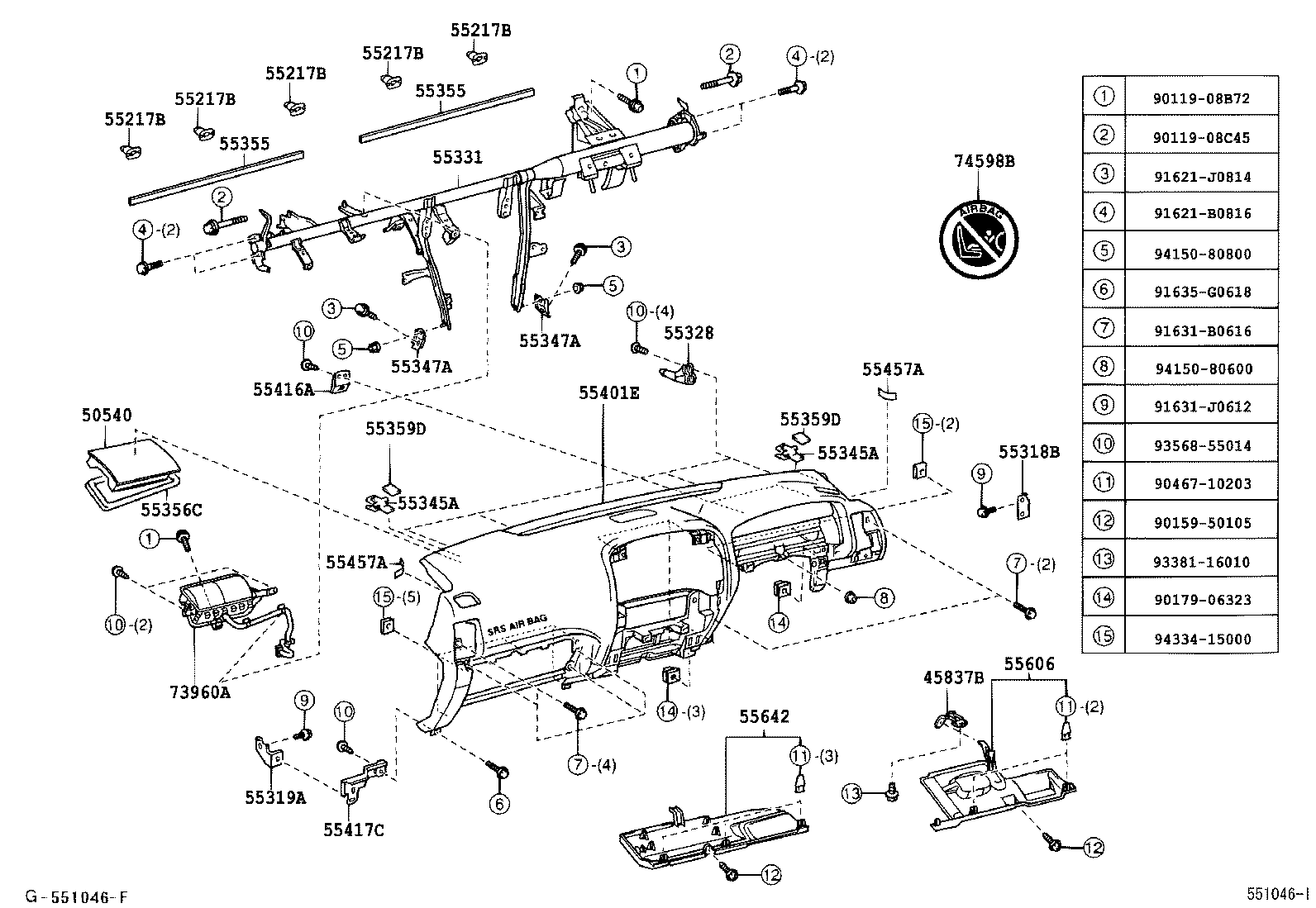 5531960040 TOYOTA