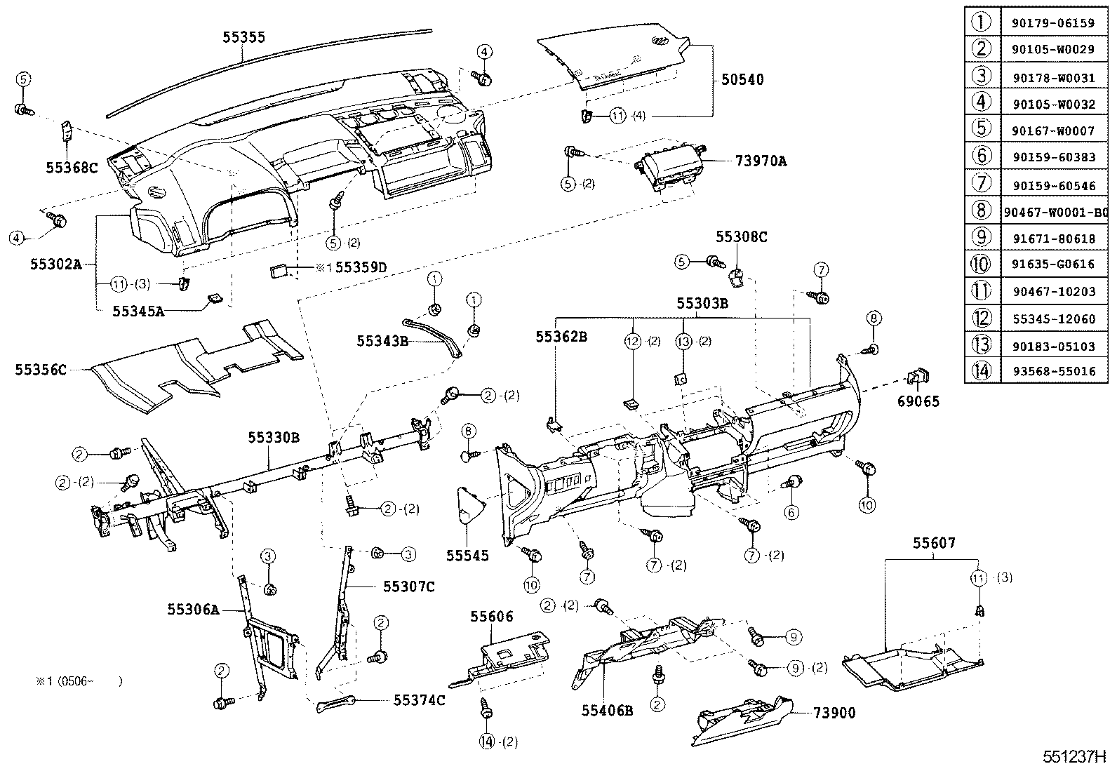 554440F010 TOYOTA