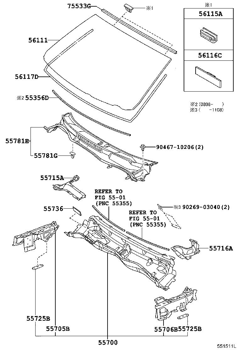 5571653040 TOYOTA