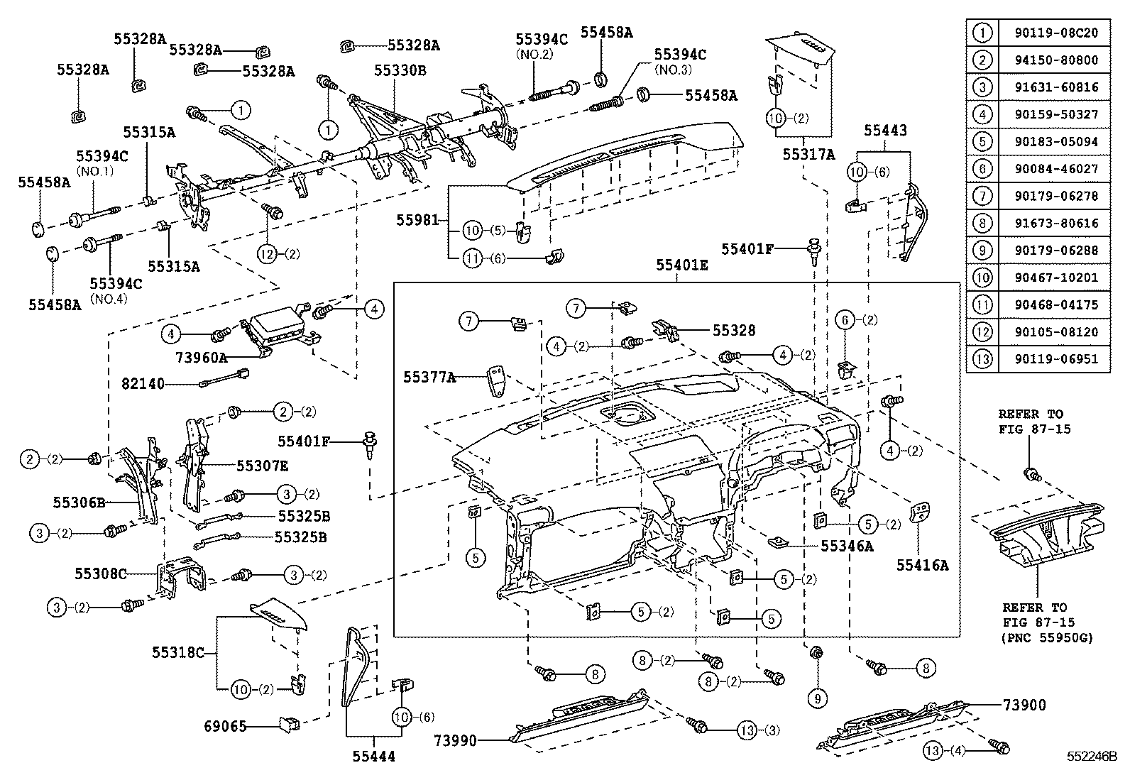 5553148030 TOYOTA