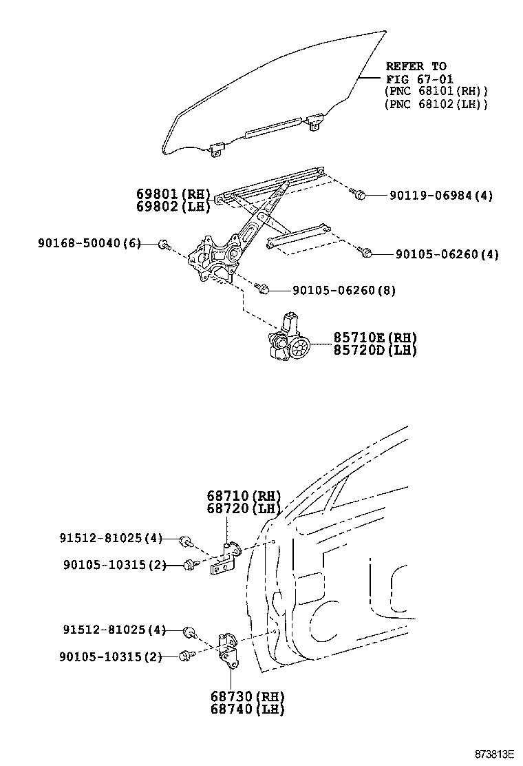 6872030110 TOYOTA