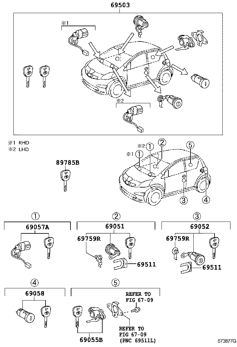 6975932090 TOYOTA