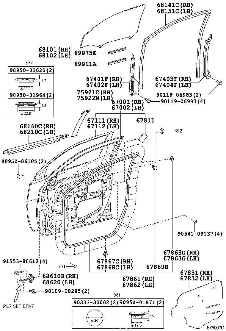 6700252430 TOYOTA