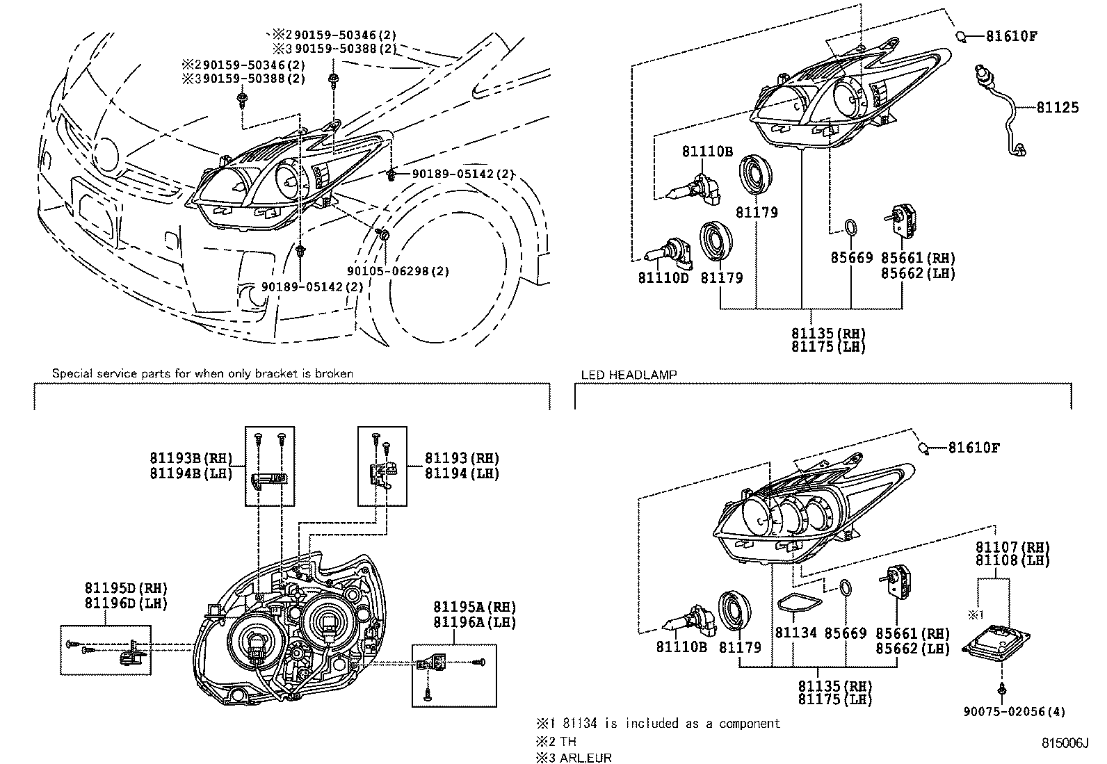 8110747240 TOYOTA