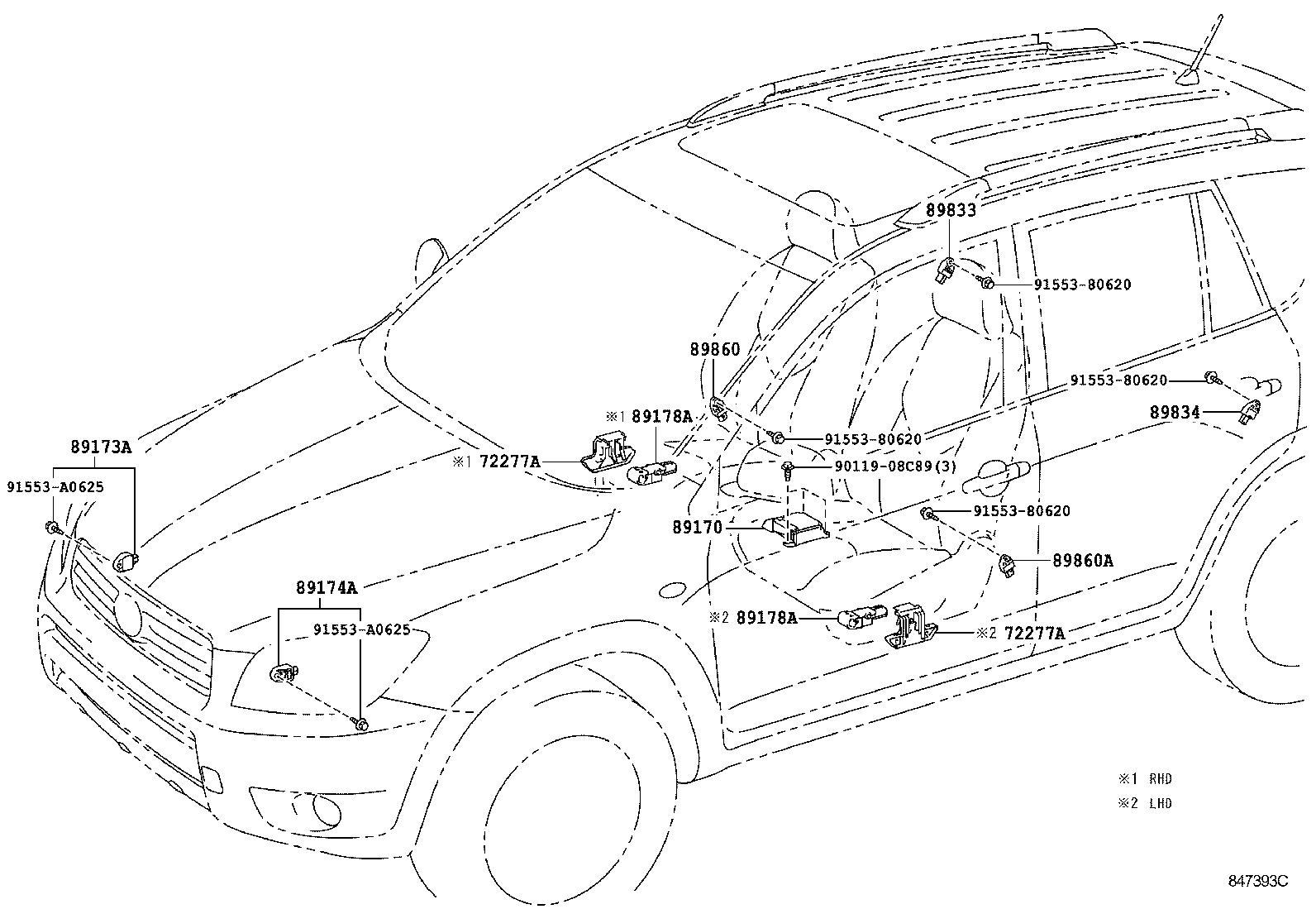 9011908C89 TOYOTA