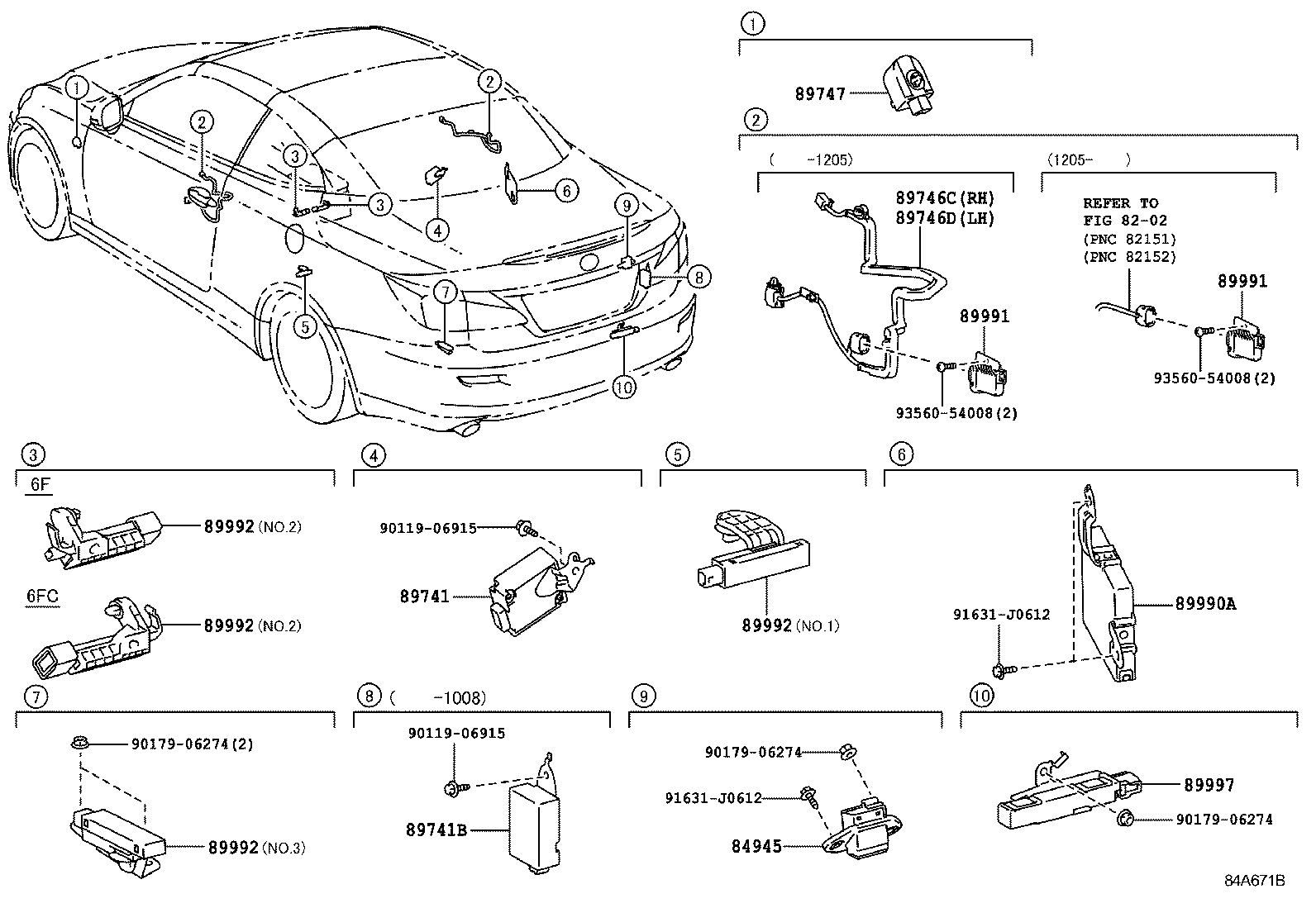 8974653040 TOYOTA