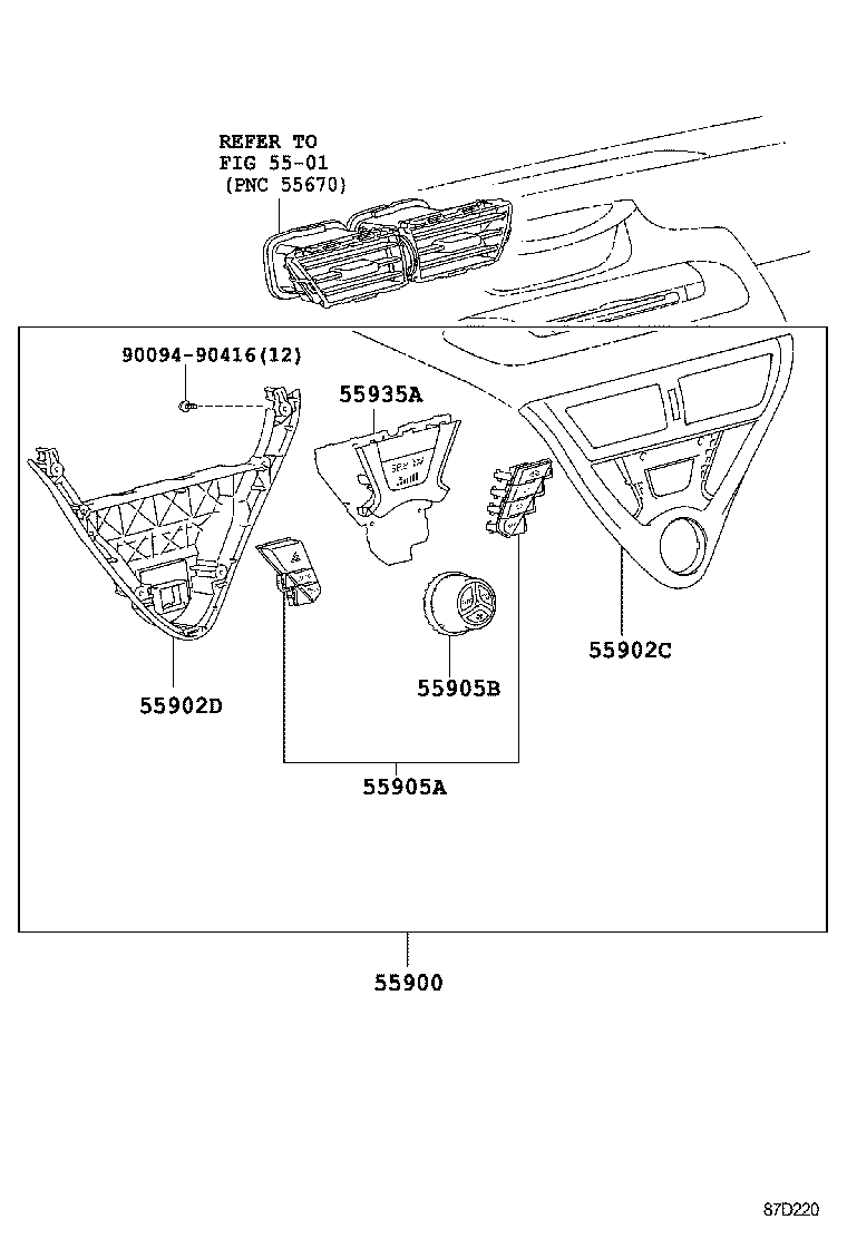 5593574020 TOYOTA