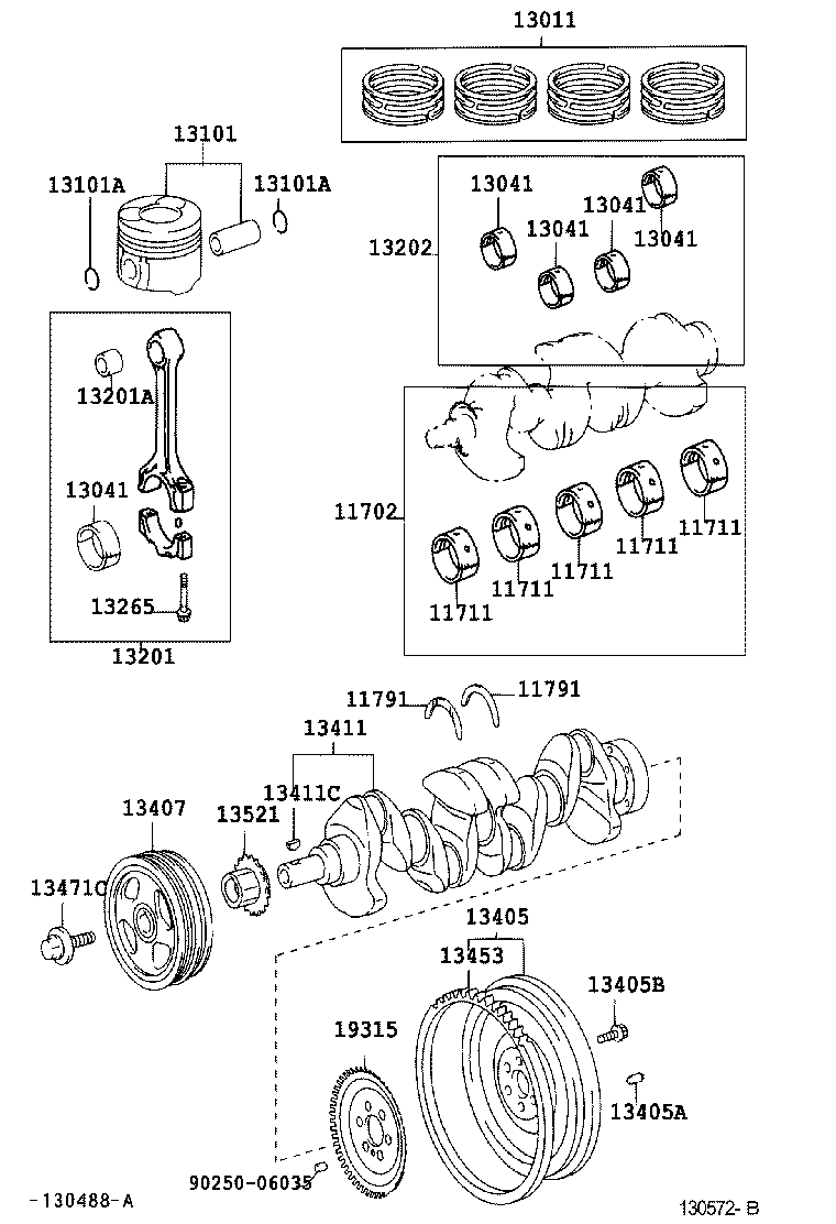 134700J010 TOYOTA