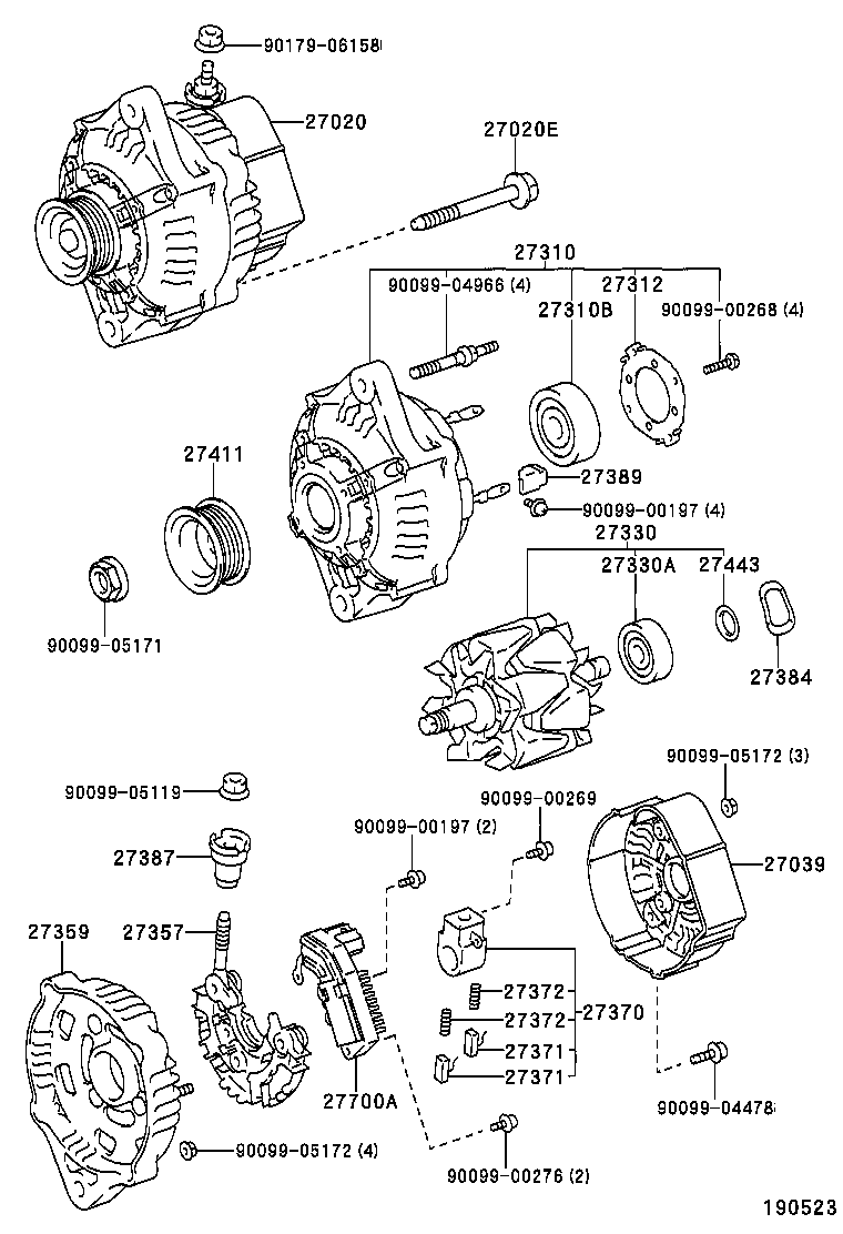 2741530020 TOYOTA