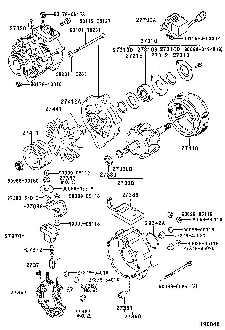 2738854341 TOYOTA