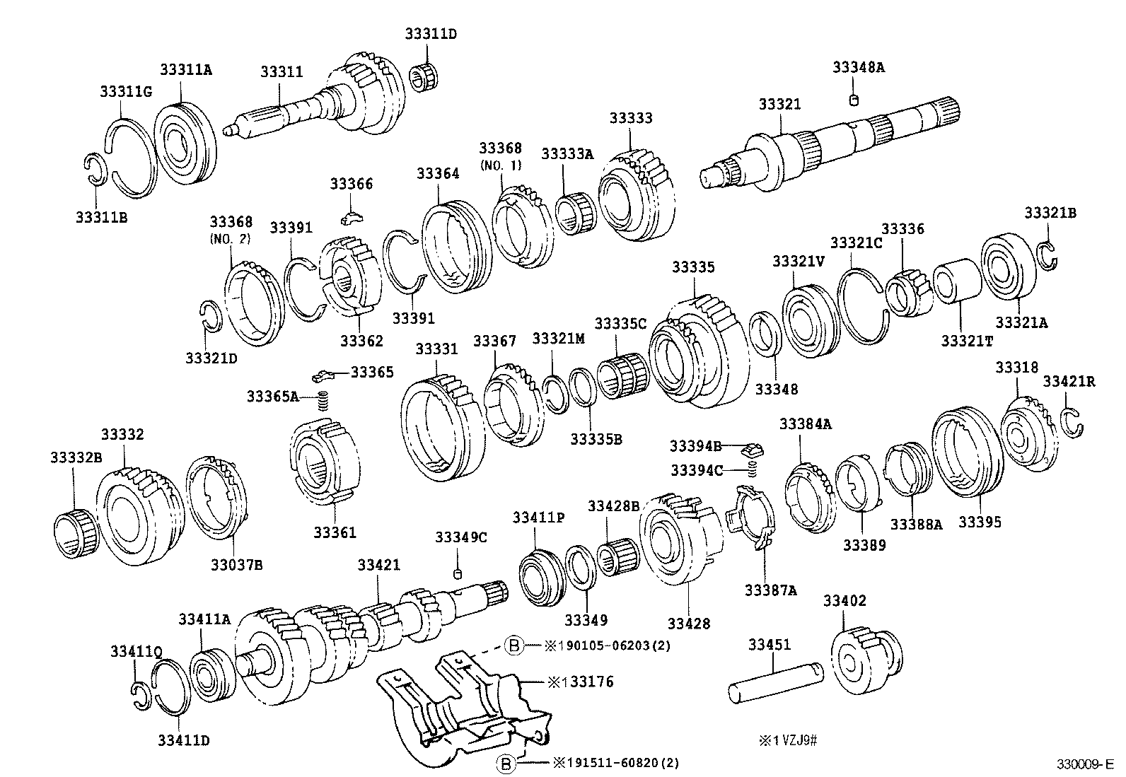 3303260120 TOYOTA