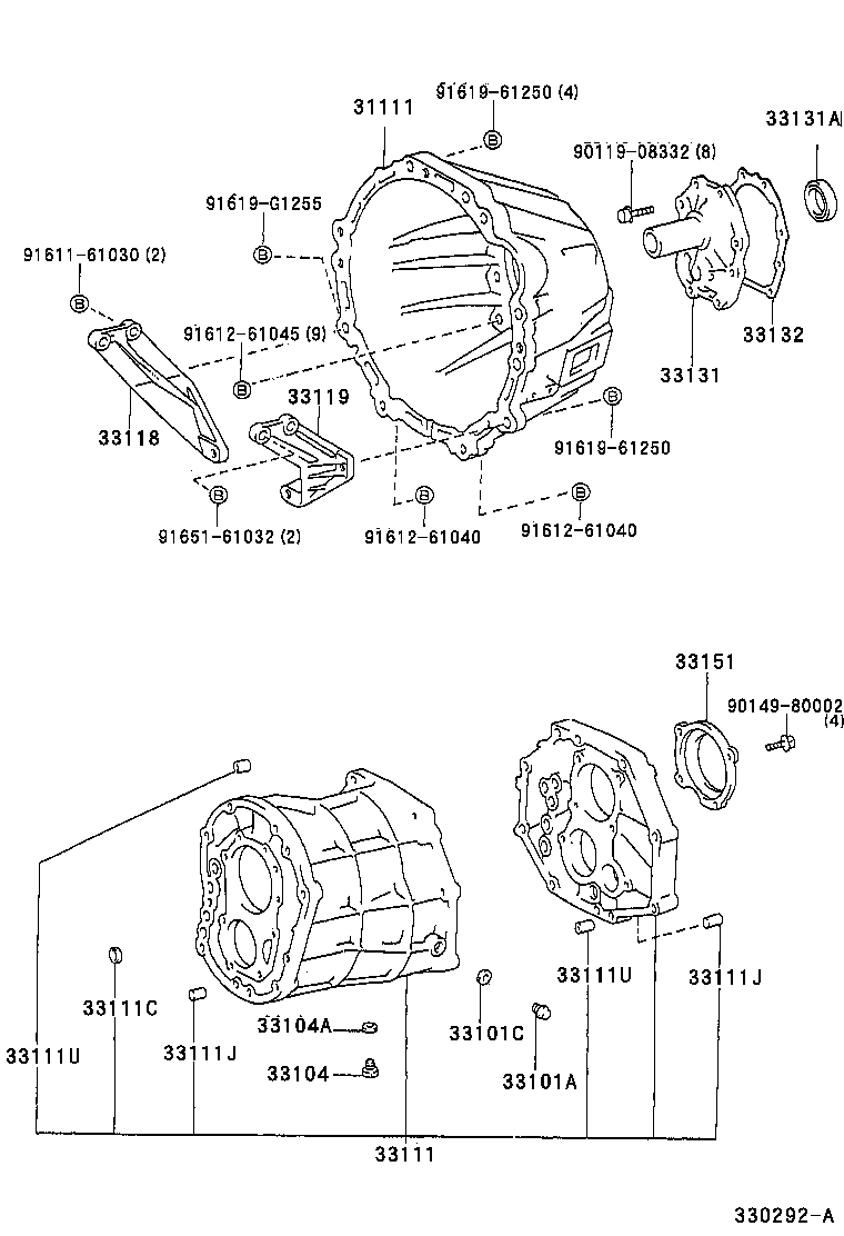 3111126080 TOYOTA