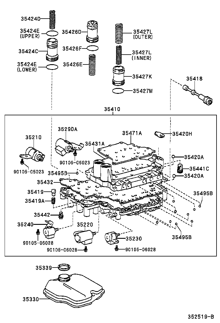 3549328010 TOYOTA