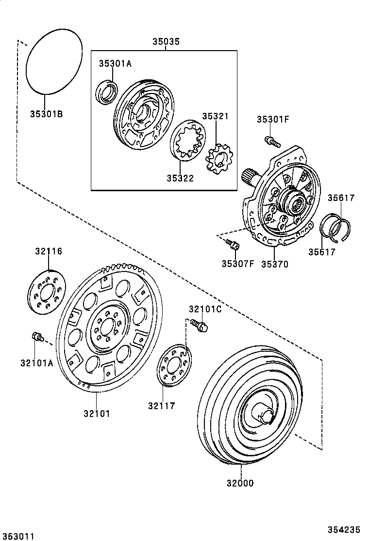 3532208030 TOYOTA