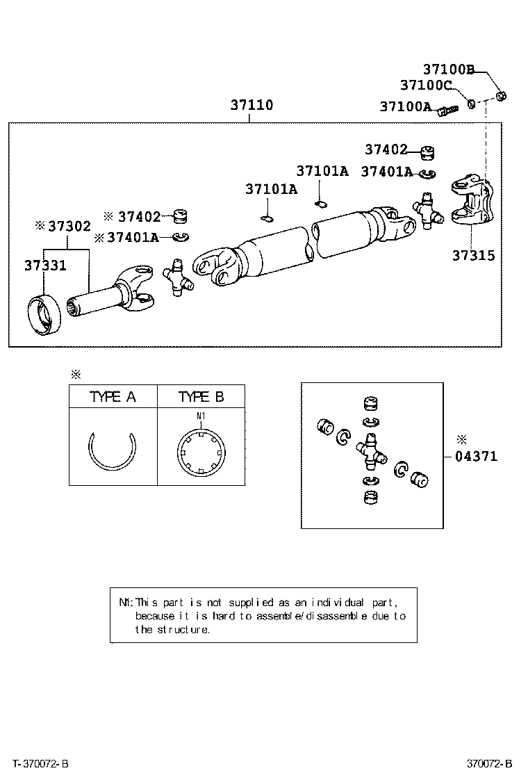 3711028320 TOYOTA