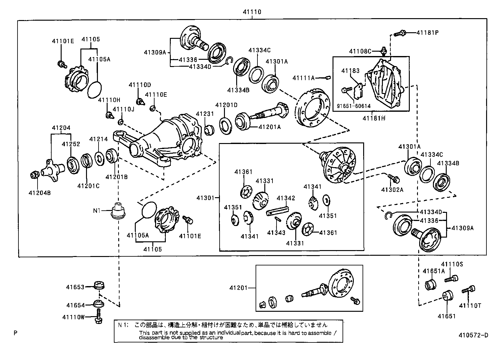 4111024161 TOYOTA