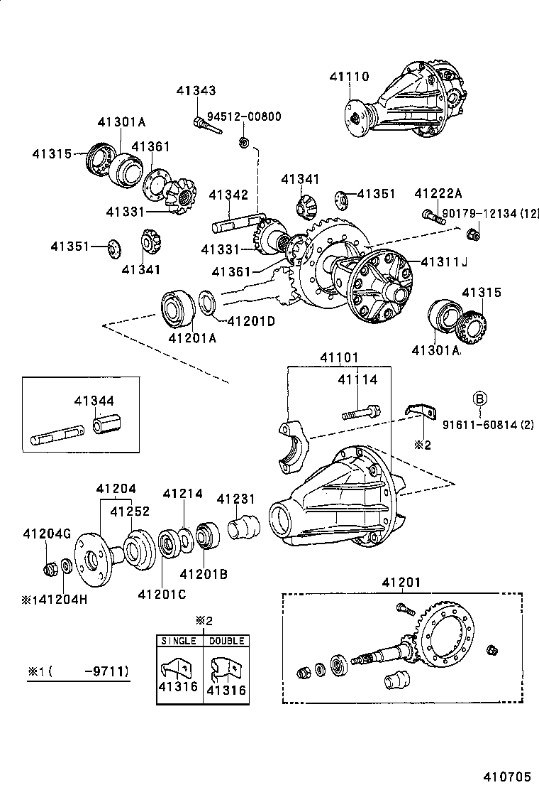 4111060440 TOYOTA