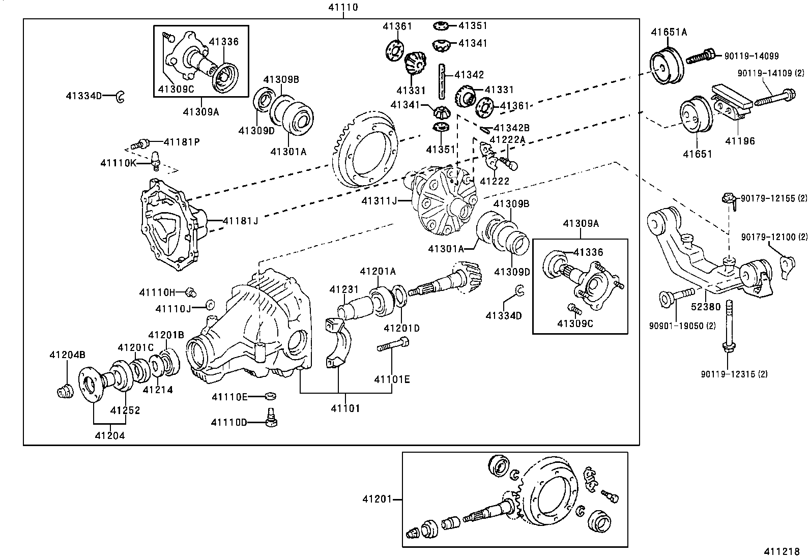 4111048030 TOYOTA