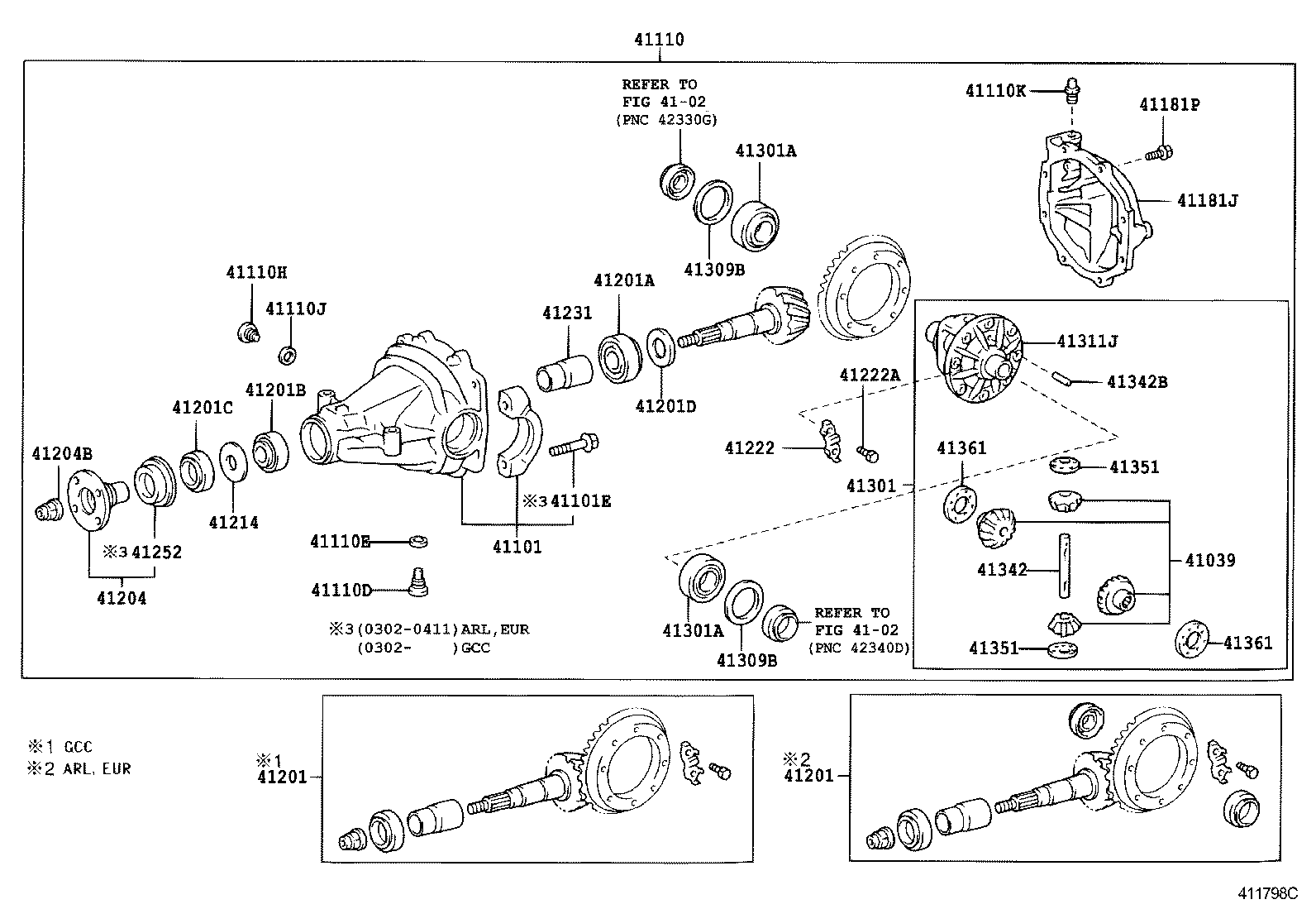 4111021070 TOYOTA