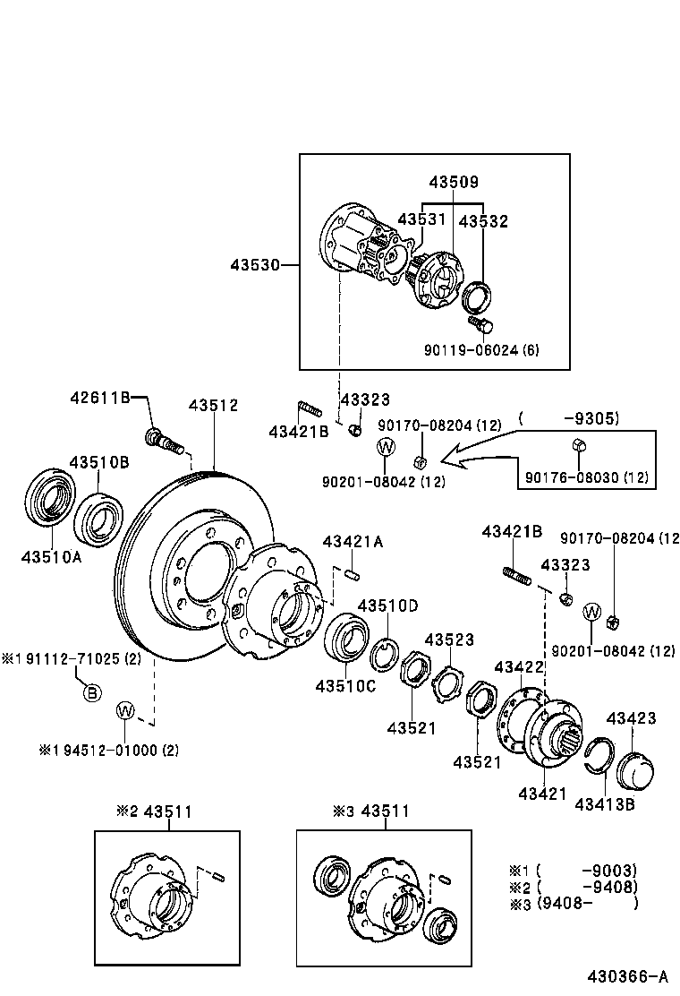 4350269085 TOYOTA