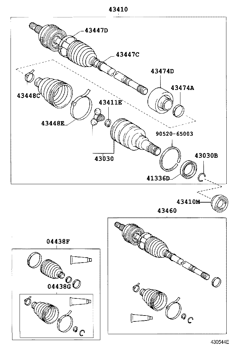 4346059365 TOYOTA