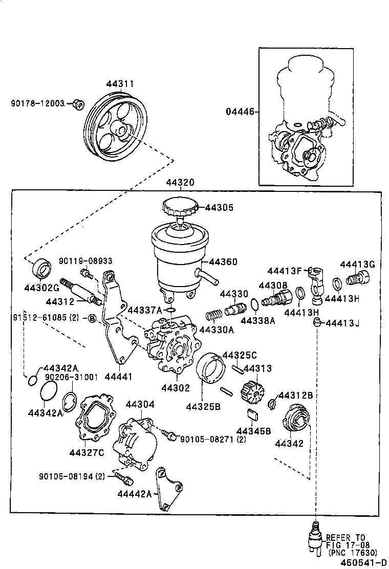 4430502030 TOYOTA