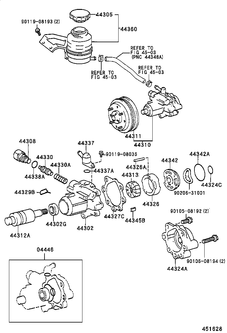 0444628010 TOYOTA