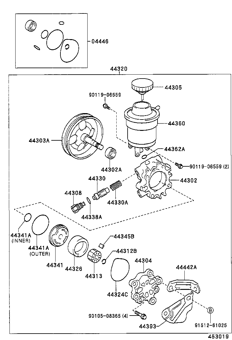 0444632050 TOYOTA