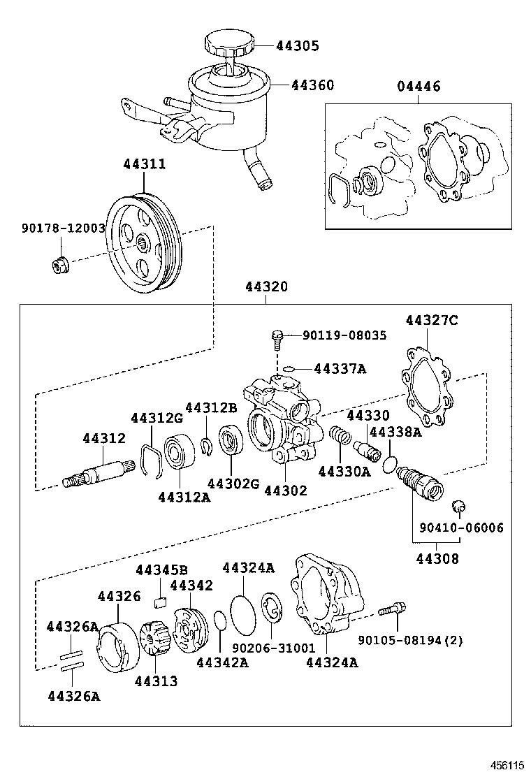 4432035560 TOYOTA