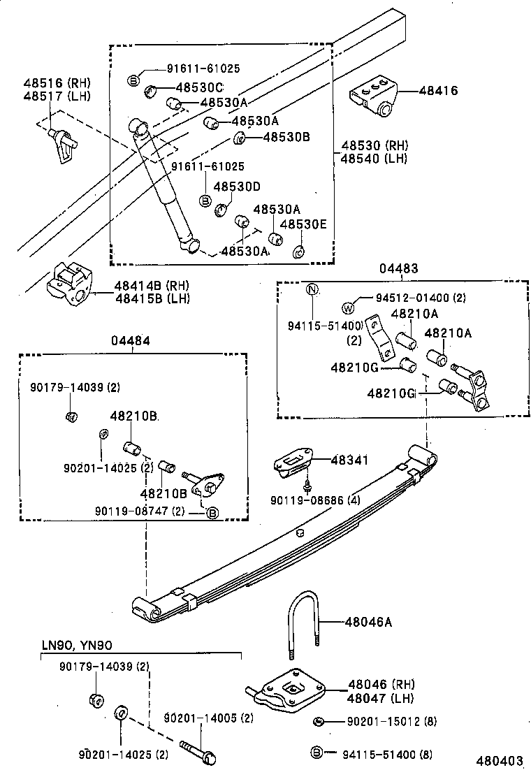 4825635160 TOYOTA