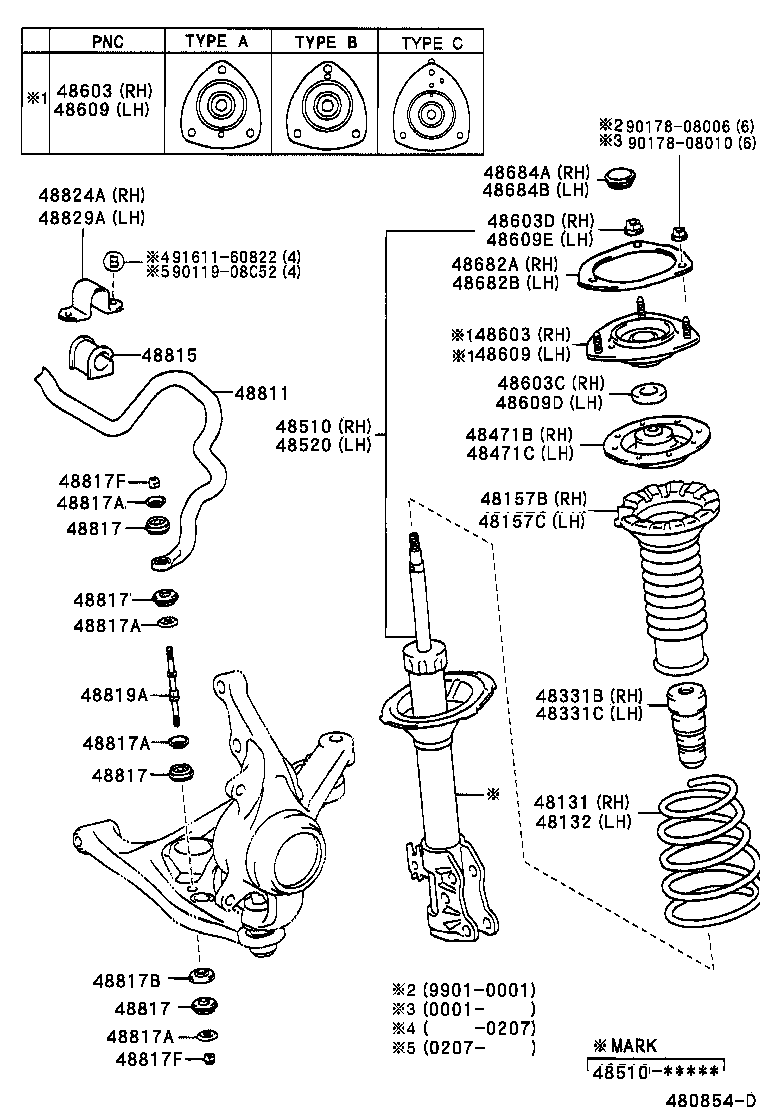 4851059386 TOYOTA