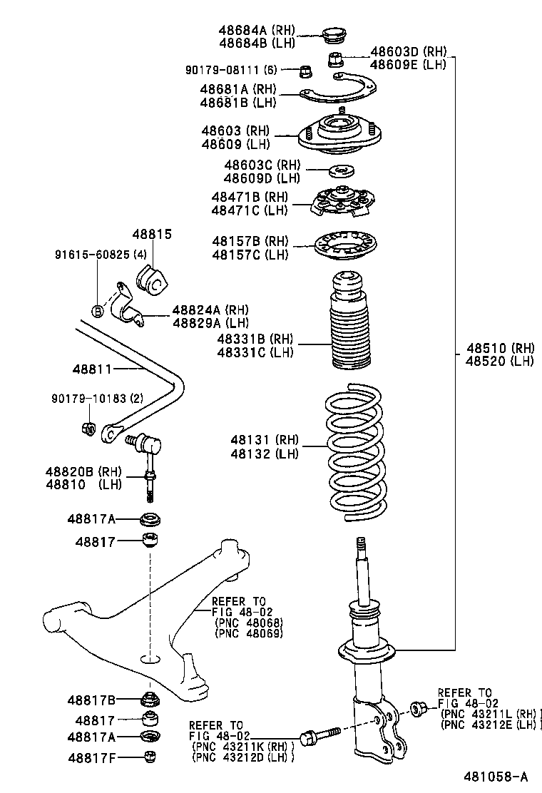 4851080011 TOYOTA