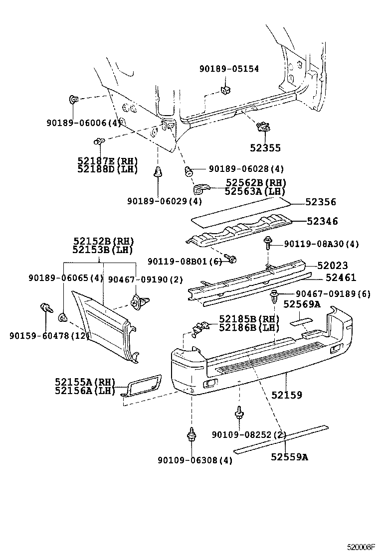 5235560040 TOYOTA