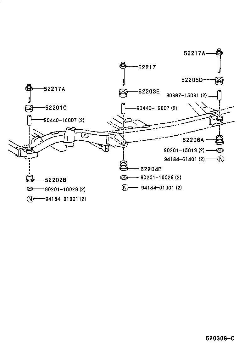 5220535190 TOYOTA