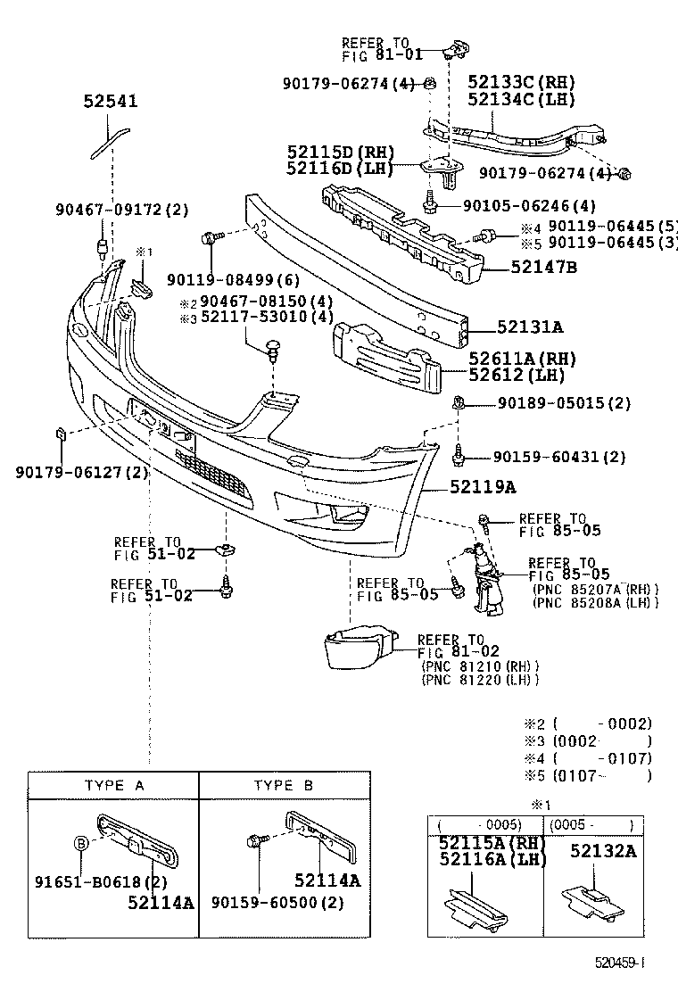 5261253020 TOYOTA