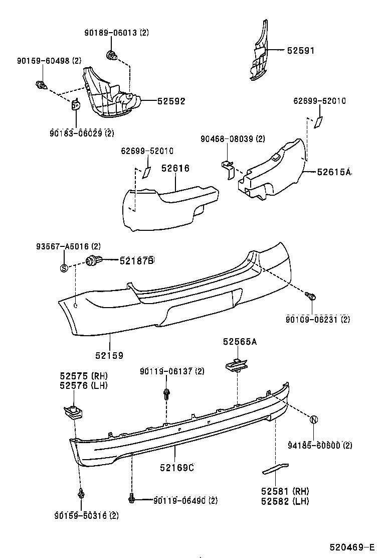 5261652010 TOYOTA