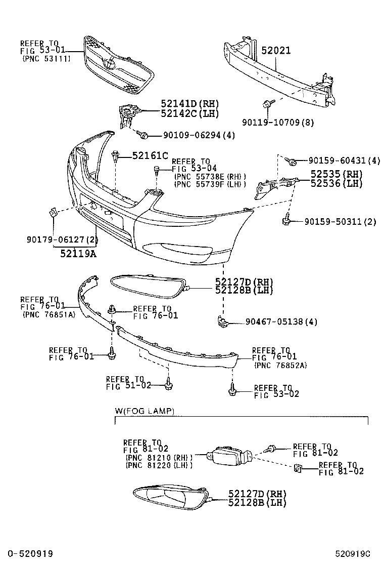 5211913911 TOYOTA