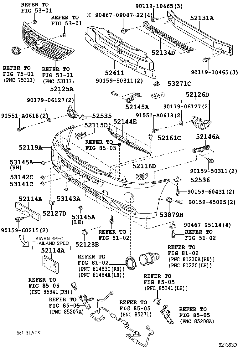 5314548010 TOYOTA