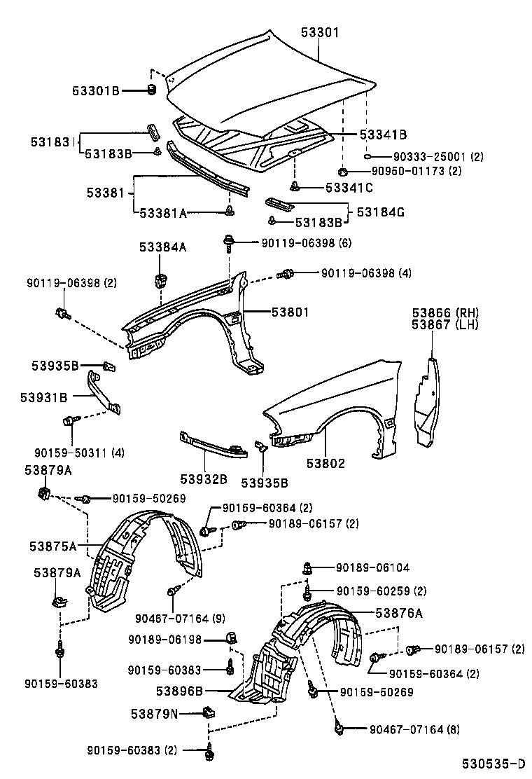 5318320160 TOYOTA