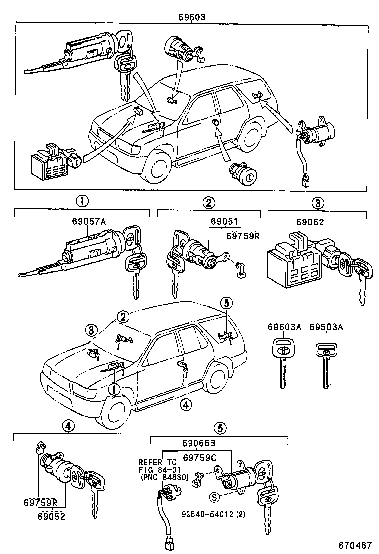 6975935030 TOYOTA