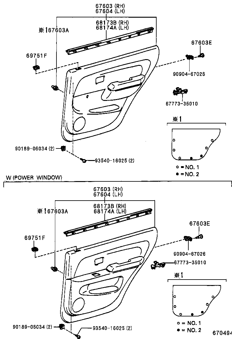 6700435190 TOYOTA