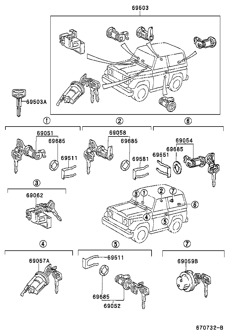 6905160140 TOYOTA