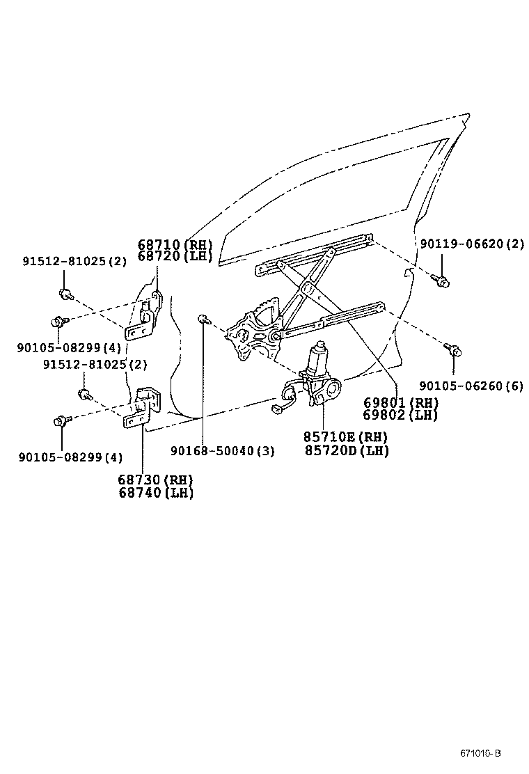 6872030090 TOYOTA