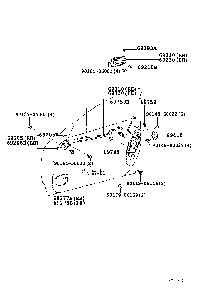 6904020550 TOYOTA