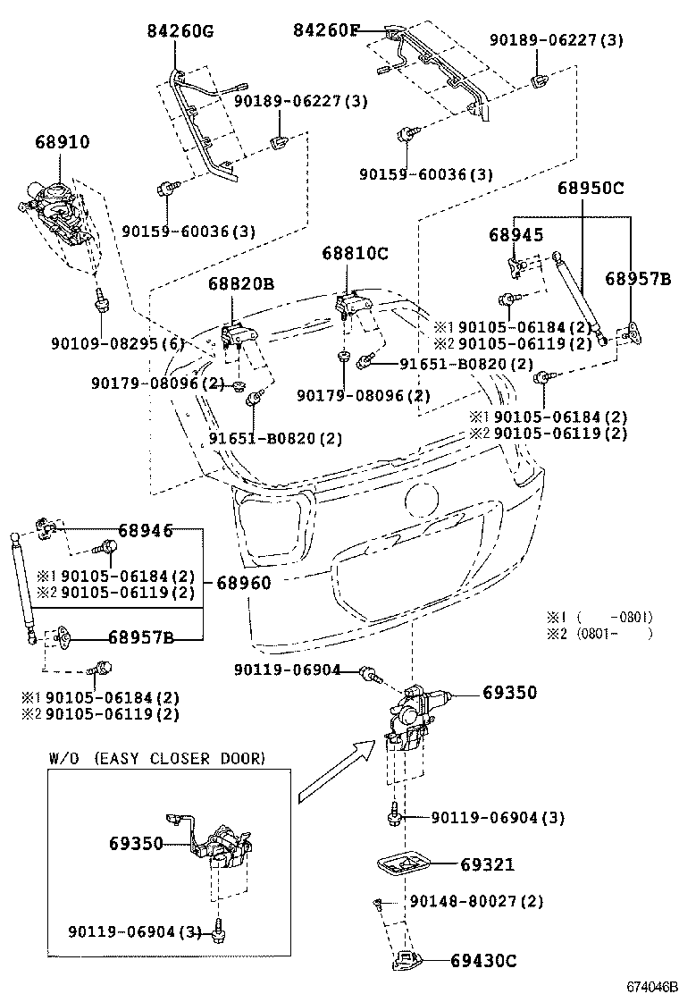 6894548030 TOYOTA