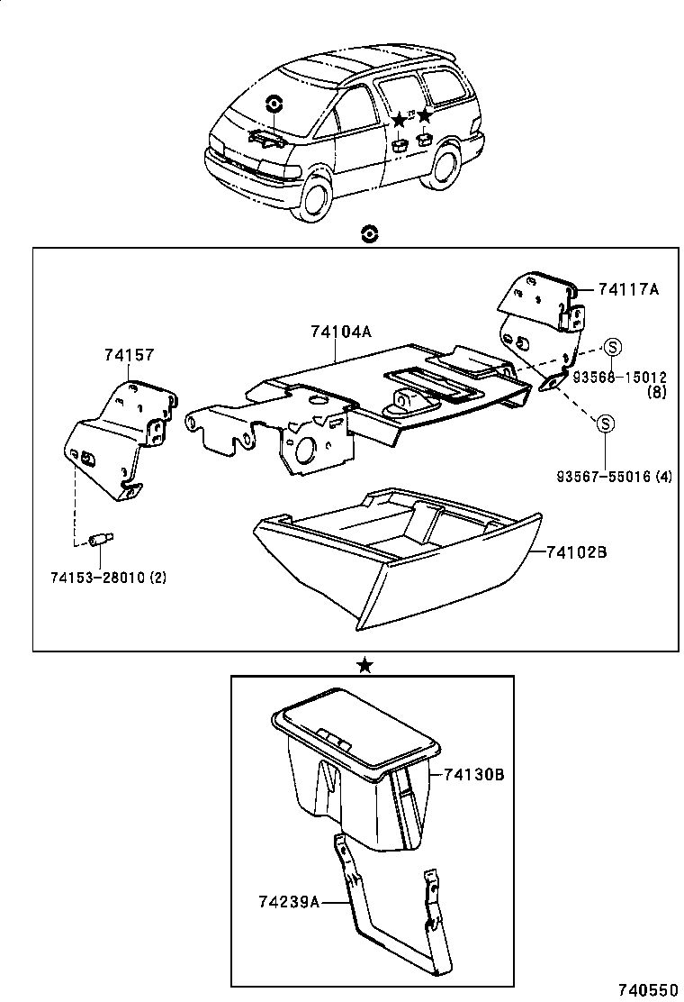 7410495D02 TOYOTA