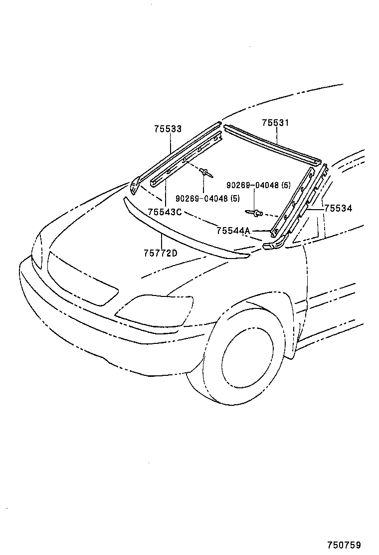 7554448020 TOYOTA