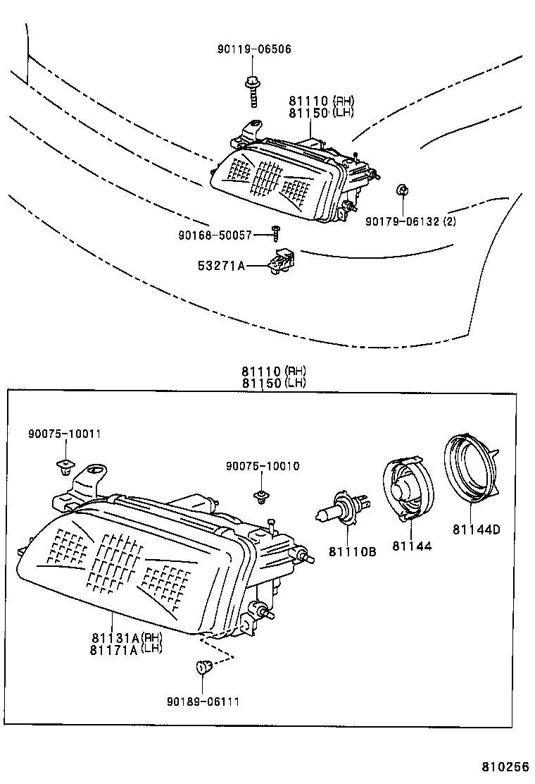 9007599057 TOYOTA