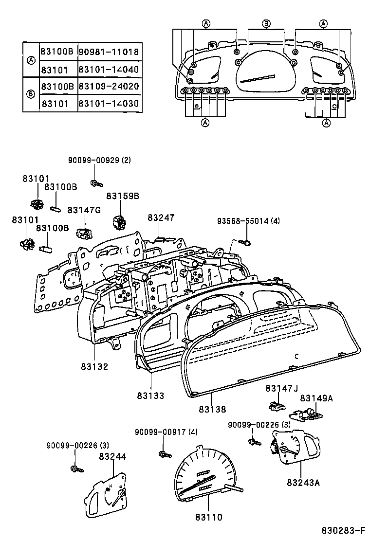 8386135560 TOYOTA